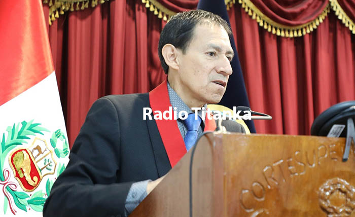 Medida cautelar ordena reponer a José Tinco Luján como presidente de la Corte Superior de Justicia de Apurímac  